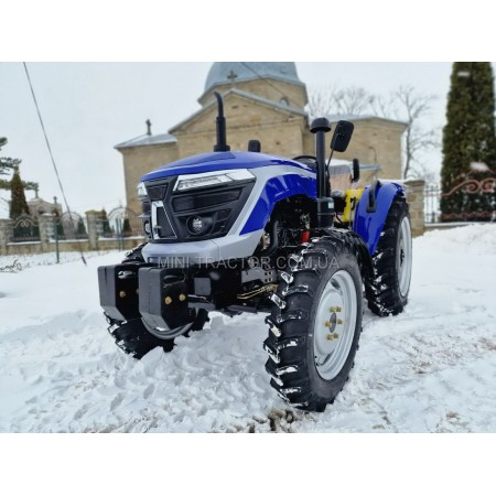 Мінітрактор TERRA FORCE 554HX, 50 к.с, повнопривідний, прижимна гідравліка, шини 11.20-28, компресор